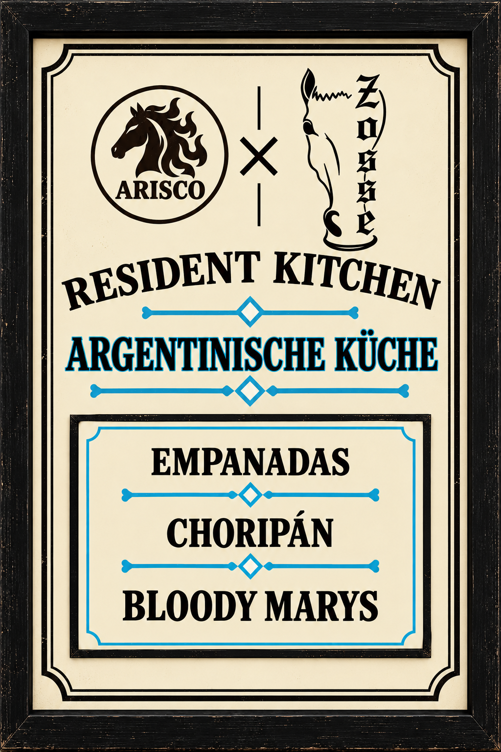 Arisco Argentine kitchen poster